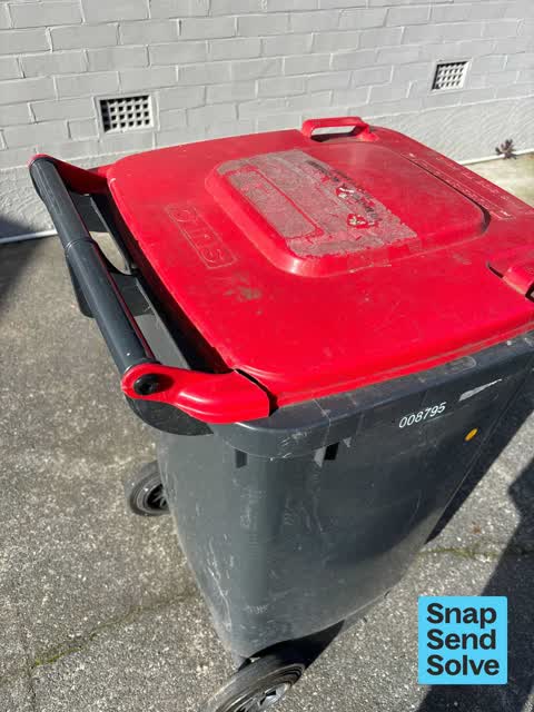 Rubbish and Bins - General, a report photo