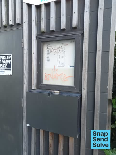 Graffiti somewhere else — a report photo