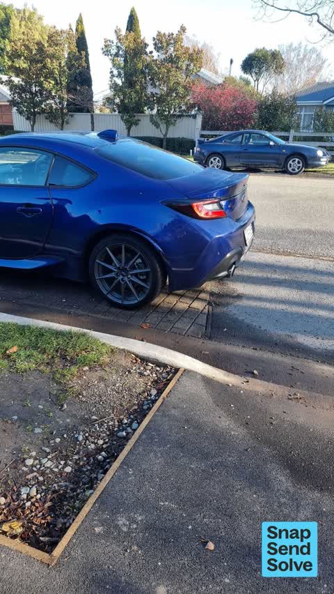 Hazard — vehicle — a report photo