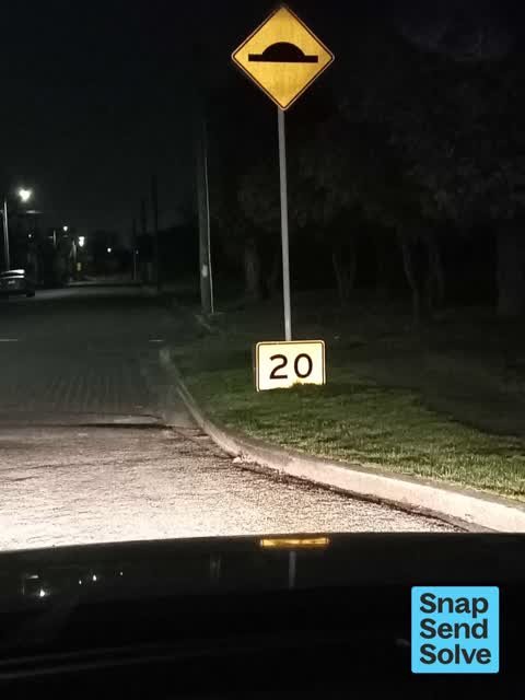 Road Signage, a report photo