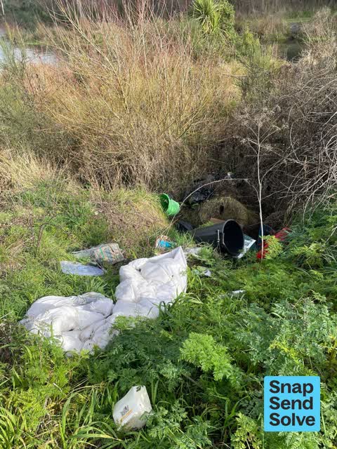 Dumped Rubbish — a report photo