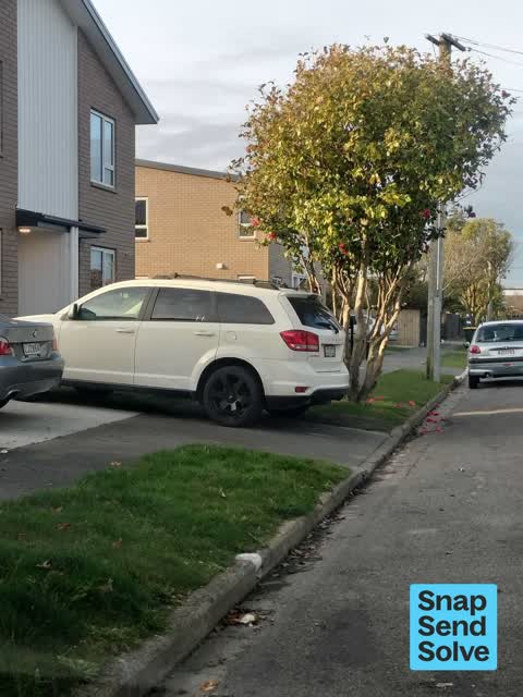 Hazard, vehicle, a report photo