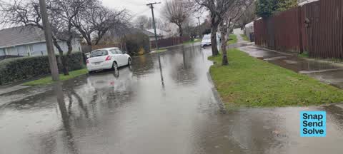 Flooding, a report photo