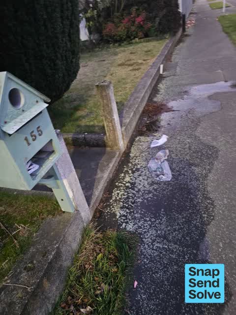 Water Leak, a report photo