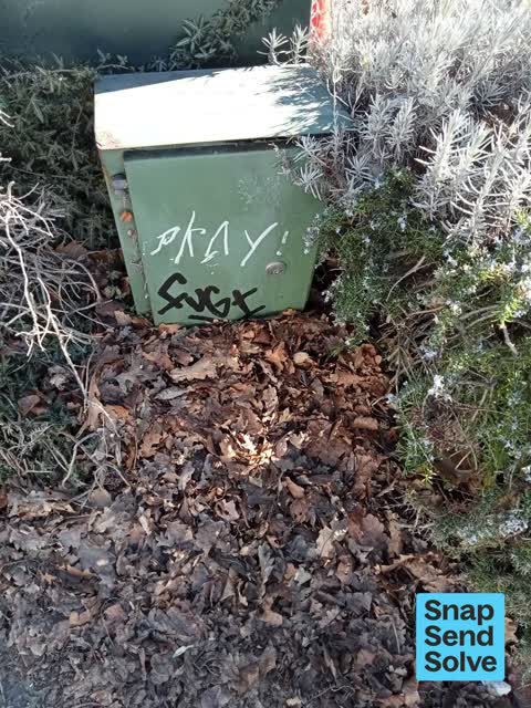 Graffiti somewhere else, a report photo