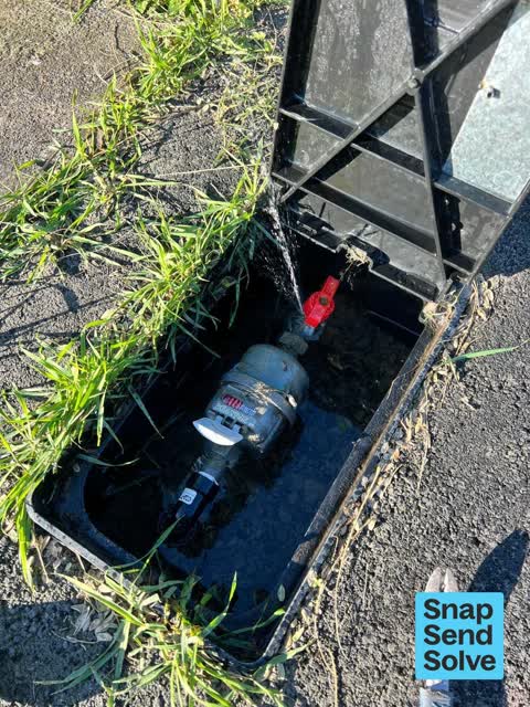 Water Leak, a report photo