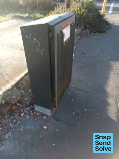 Graffiti somewhere else — a report photo