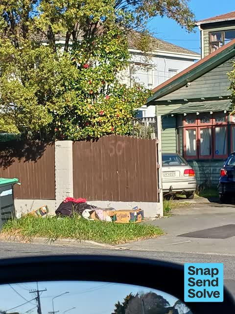 Dumped Rubbish — a report photo