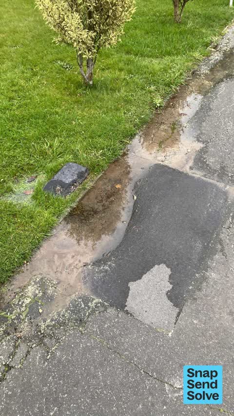 Water Leak, a report photo