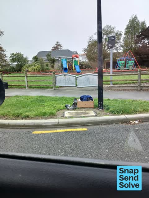 Dumped Rubbish, a report photo