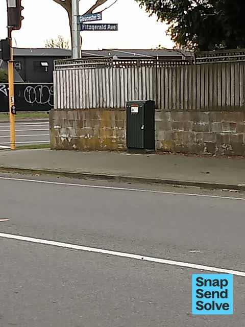 Graffiti somewhere else, a report photo