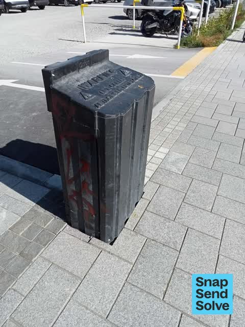 Graffiti somewhere else — a report photo