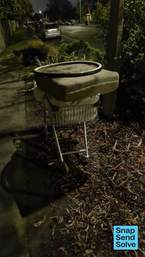 Dumped Rubbish, a report photo