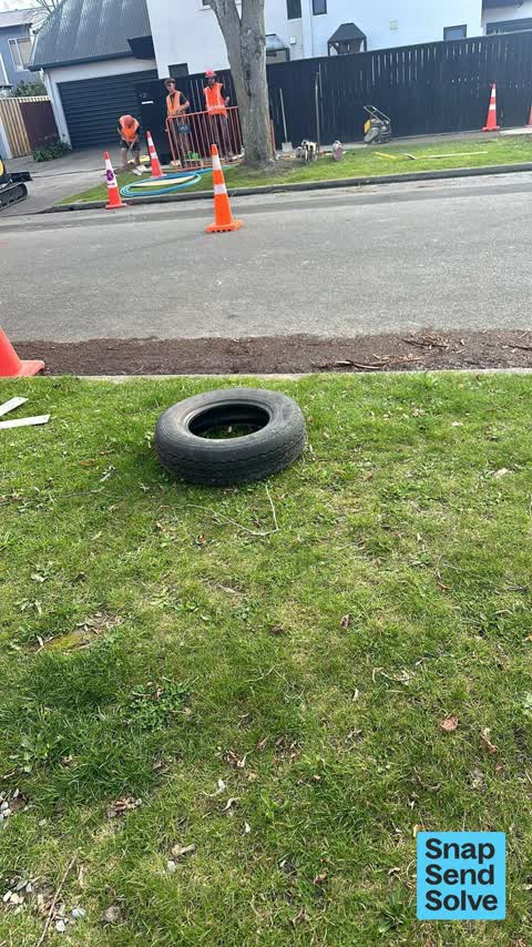 Dumped Rubbish, a report photo