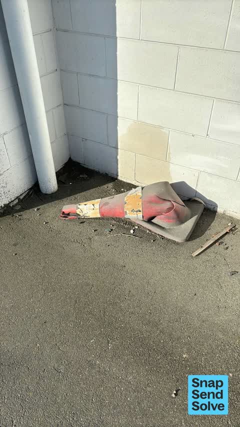 Dumped Rubbish, a report photo