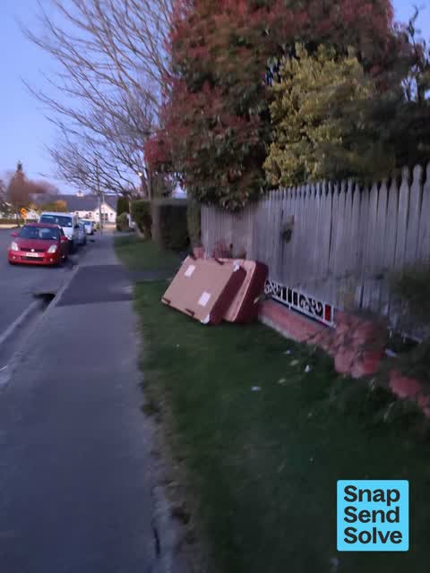 Dumped Rubbish — a report photo