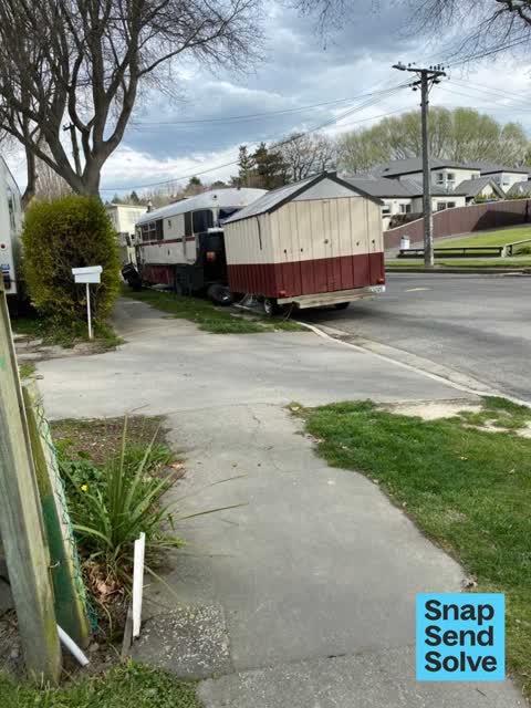 Hazard, vehicle, a report photo