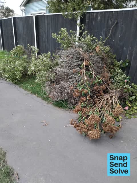 Dumped Rubbish — a report photo