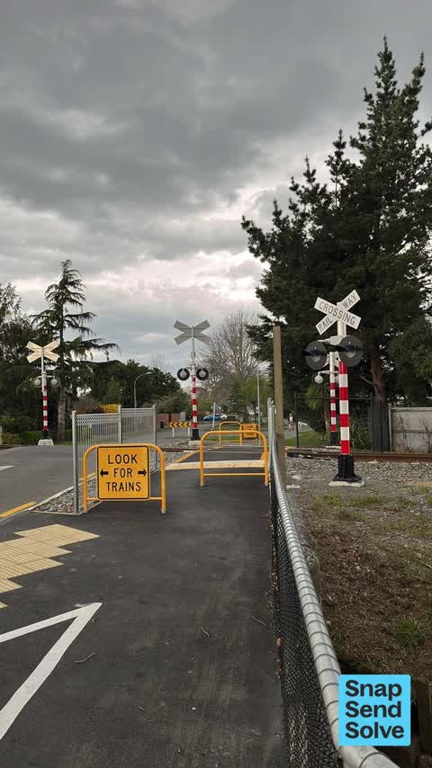 Damaged Street Sign — a report photo