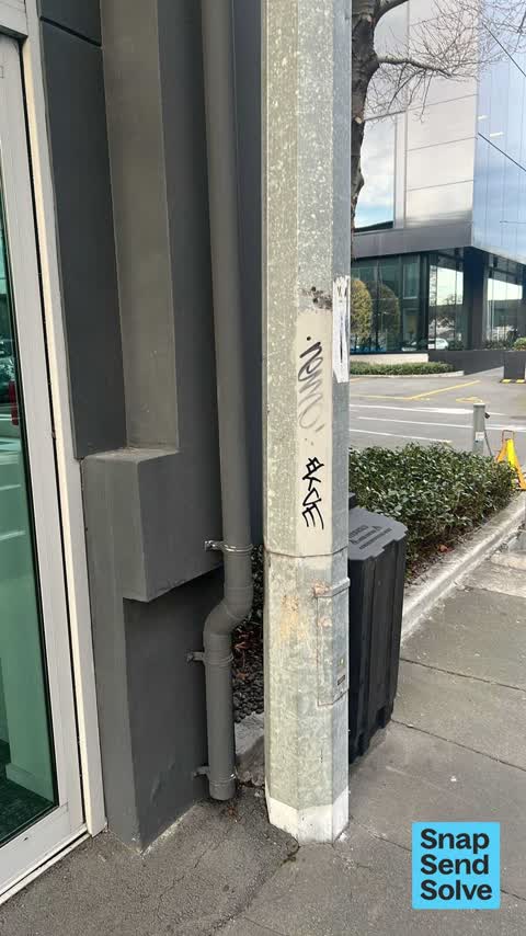 Graffiti somewhere else, a report photo