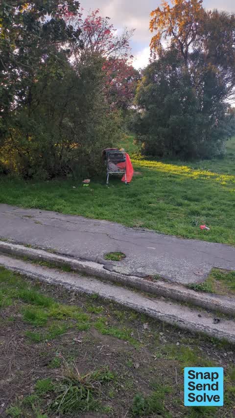 Dumped Rubbish, a report photo