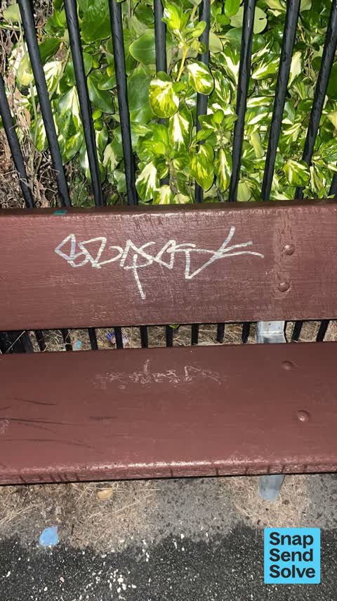 Graffiti somewhere else, a report photo