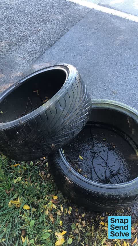 Dumped Rubbish, a report photo