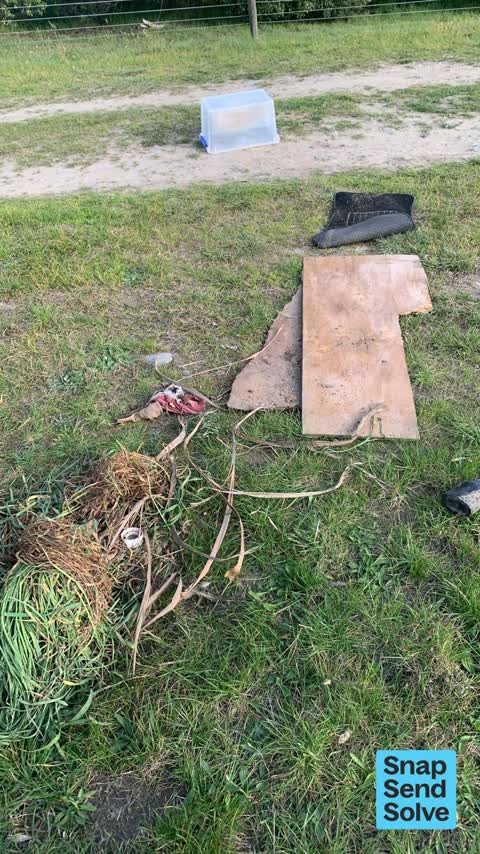 Dumped Rubbish, a report photo