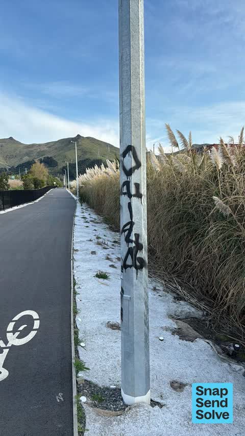Graffiti somewhere else, a report photo
