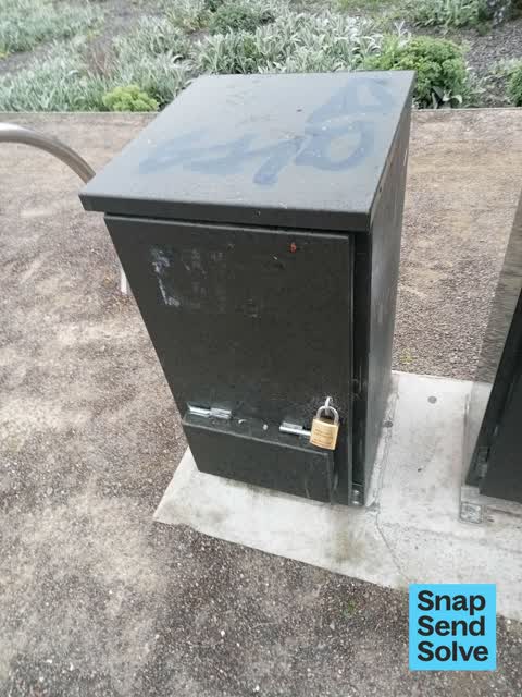 Graffiti somewhere else — a report photo