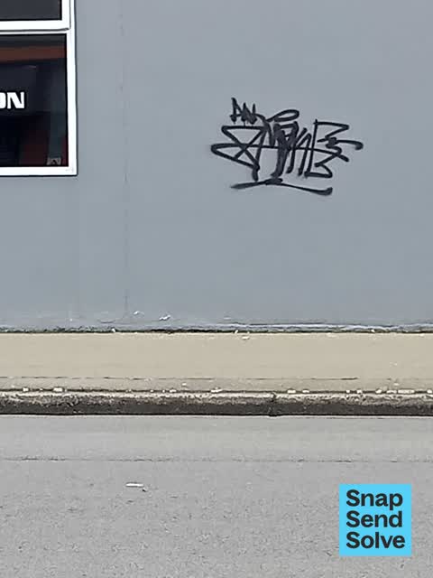 Graffiti somewhere else, a report photo