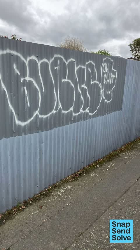 Graffiti somewhere else, a report photo