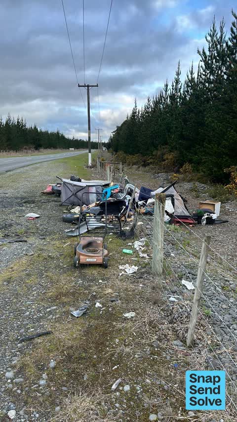 Dumped Rubbish, a report photo