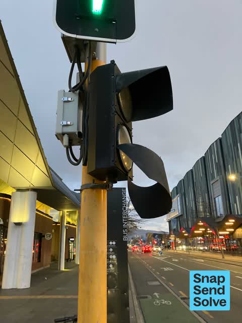 Damaged Street Sign — a report photo