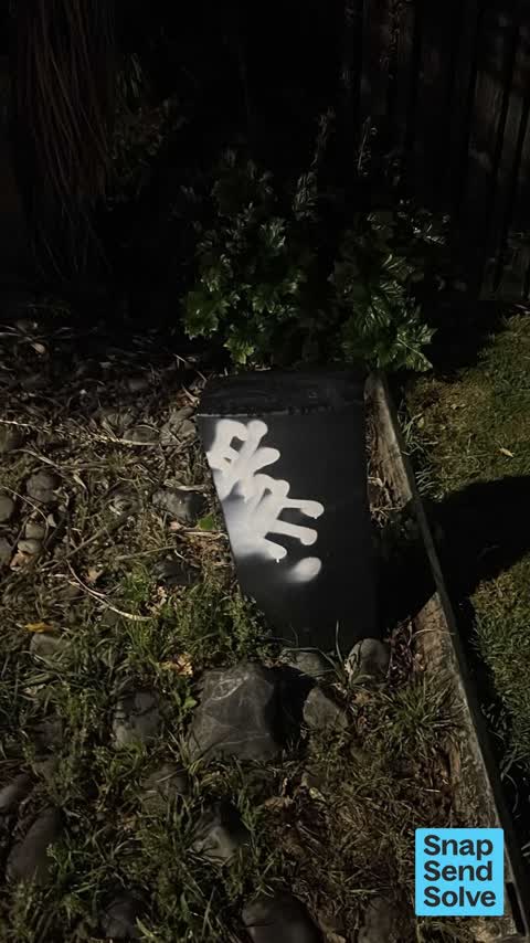 Graffiti somewhere else, a report photo