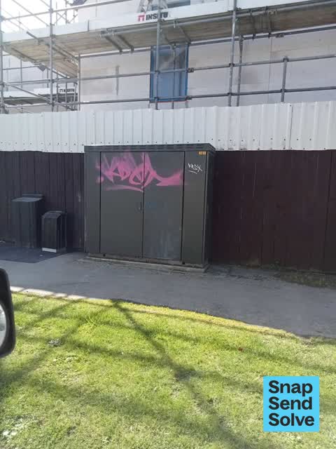 Graffiti somewhere else, a report photo