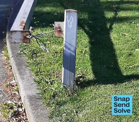 Graffiti somewhere else — a report photo