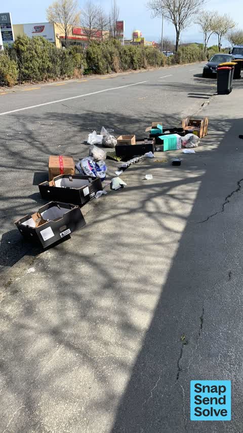 Dumped Rubbish — a report photo