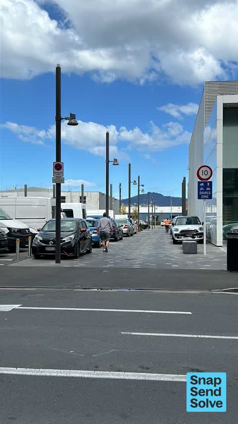 Hazard, vehicle, a report photo