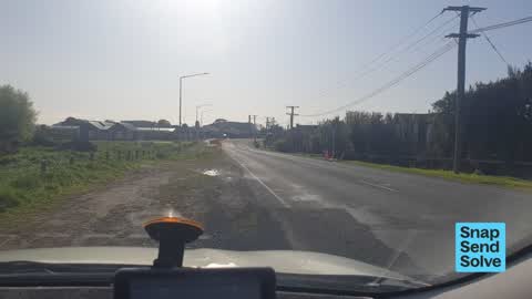Poles and Signage - General, a report photo