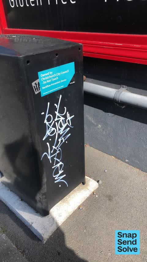 Graffiti somewhere else, a report photo