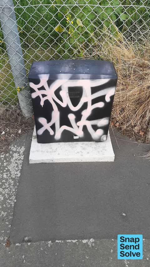 Graffiti somewhere else, a report photo