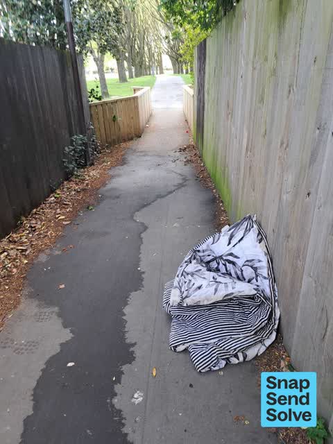 Dumped Rubbish, a report photo