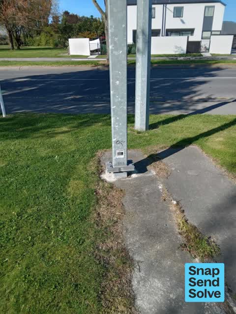 Graffiti on a sign, mural or public art, a report photo
