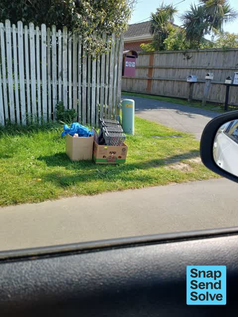 Dumped Rubbish, a report photo