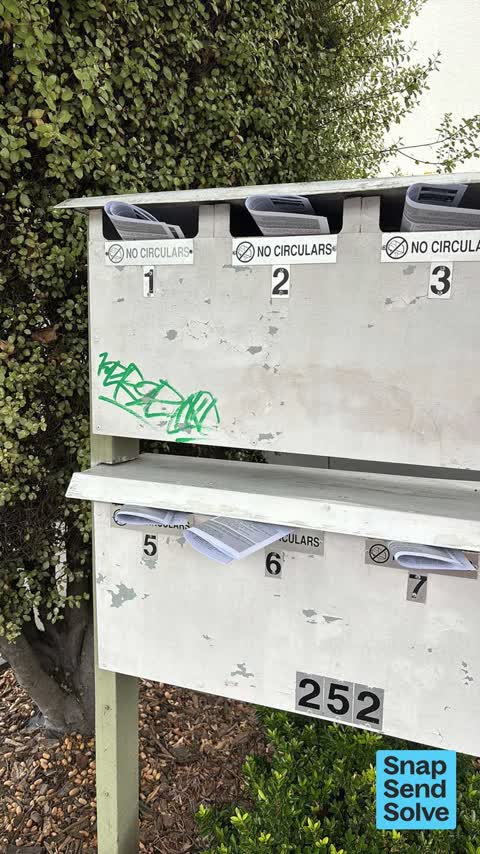 Graffiti somewhere else, a report photo
