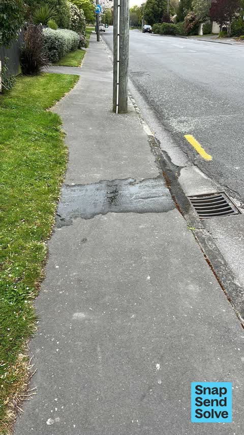 Water Leak, a report photo