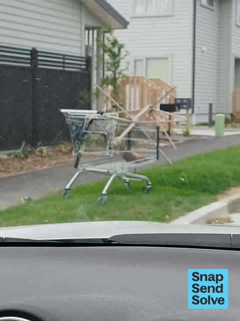 Dumped Rubbish, a report photo
