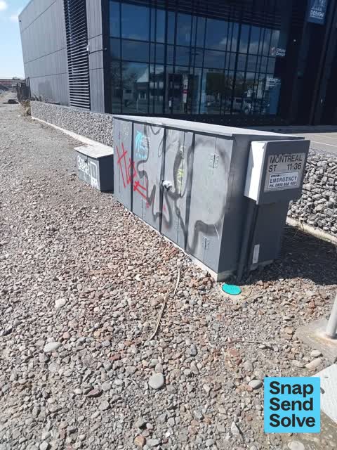 Graffiti somewhere else, a report photo