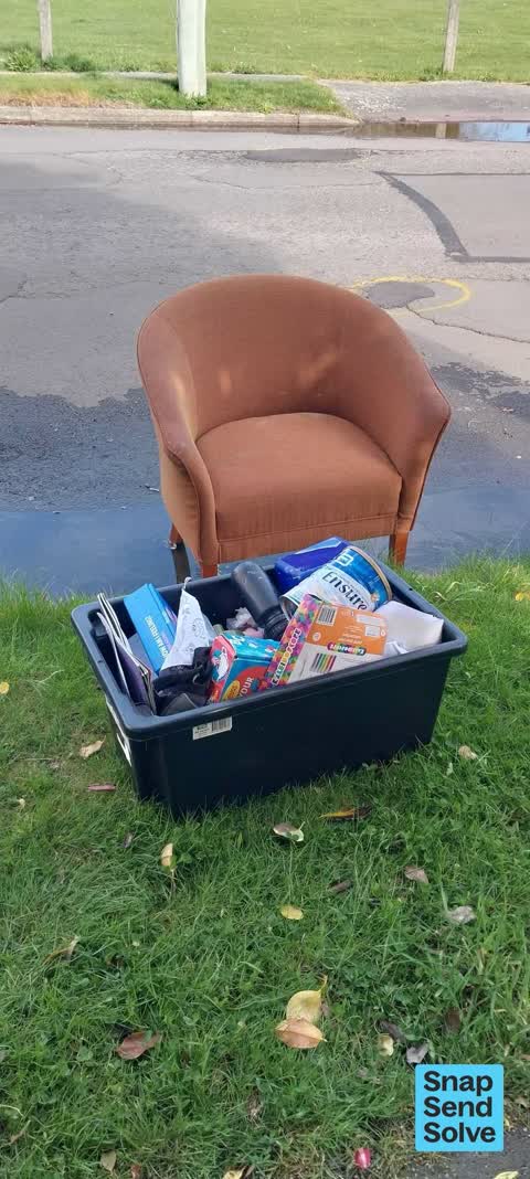 Dumped Rubbish — a report photo